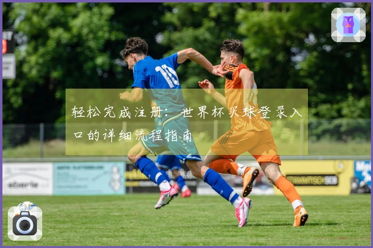 轻松完成注册：世界杯买球登录入口的详细流程指南